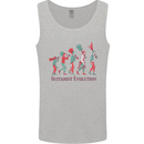 Evolution of a Guitarist Mens Vest Tank Top Sports Grey