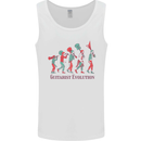 Evolution of a Guitarist Mens Vest Tank Top White