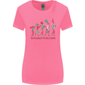 Evolution of a Guitarist Womens Wider Cut T-Shirt Azalea