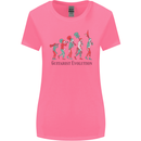 Evolution of a Guitarist Womens Wider Cut T-Shirt Azalea