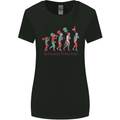Evolution of a Guitarist Womens Wider Cut T-Shirt Black