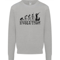 Evolution of a Hunter Funny Hunting Hunt Kids Sweatshirt Jumper Sports Grey