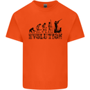 Evolution of a Hunter Funny Hunting Hunt Kids T-Shirt Childrens Orange