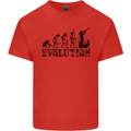 Evolution of a Hunter Funny Hunting Hunt Kids T-Shirt Childrens Red