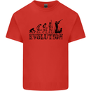 Evolution of a Hunter Funny Hunting Hunt Kids T-Shirt Childrens Red