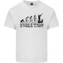 Evolution of a Hunter Funny Hunting Hunt Kids T-Shirt Childrens White