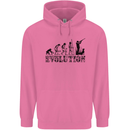 Evolution of a Hunter Funny Hunting Hunt Mens 80% Cotton Hoodie Azelea