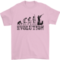 Evolution of a Hunter Funny Hunting Hunt Mens T-Shirt Cotton Gildan Light Pink
