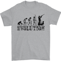 Evolution of a Hunter Funny Hunting Hunt Mens T-Shirt Cotton Gildan Sports Grey