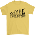 Evolution of a Hunter Funny Hunting Hunt Mens T-Shirt Cotton Gildan Yellow