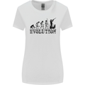 Evolution of a Hunter Funny Hunting Hunt Womens Wider Cut T-Shirt White