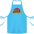 Evolution of a Metal Detector Detecting Cotton Apron 100% Organic Turquoise