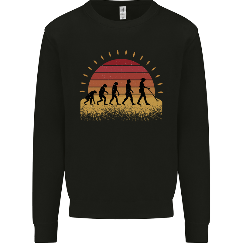 Evolution of a Metal Detector Detecting Kids Sweatshirt Jumper Black