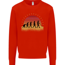 Evolution of a Metal Detector Detecting Kids Sweatshirt Jumper Bright Red