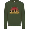 Evolution of a Metal Detector Detecting Kids Sweatshirt Jumper Forest Green