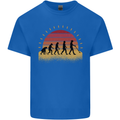 Evolution of a Metal Detector Detecting Mens Cotton T-Shirt Tee Top Royal Blue