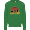 Evolution of a Metal Detector Detecting Mens Sweatshirt Jumper Irish Green