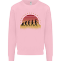 Evolution of a Metal Detector Detecting Mens Sweatshirt Jumper Light Pink