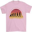 Evolution of a Metal Detector Detecting Mens T-Shirt 100% Cotton Light Pink
