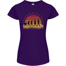 Evolution of a Metal Detector Detecting Womens Petite Cut T-Shirt Purple