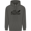 Evolution of a Scuba Diver Diving Funny Childrens Kids Hoodie Storm Grey