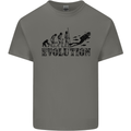 Evolution of a Scuba Diver Diving Funny Kids T-Shirt Childrens Charcoal
