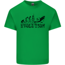 Evolution of a Scuba Diver Diving Funny Kids T-Shirt Childrens Irish Green