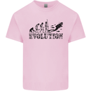 Evolution of a Scuba Diver Diving Funny Kids T-Shirt Childrens Light Pink
