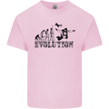 Evolution of a Skydiver Funny Skydiving Mens Cotton T-Shirt Tee Top Light Pink