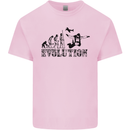 Evolution of a Skydiver Funny Skydiving Mens Cotton T-Shirt Tee Top Light Pink
