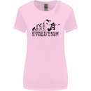 Evolution of a Skydiver Funny Skydiving Womens Wider Cut T-Shirt Light Pink