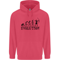 Evolution of an Archer Funny Archery Archer Childrens Kids Hoodie Heliconia