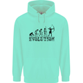 Evolution of an Archer Funny Archery Archer Childrens Kids Hoodie Peppermint