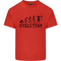 Evolution of an Archer Funny Archery Archer Kids T-Shirt Childrens Red