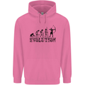 Evolution of an Archer Funny Archery Archer Mens 80% Cotton Hoodie Azelea