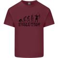 Evolution of an Archer Funny Archery Archer Mens Cotton T-Shirt Tee Top Maroon