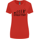 Evolution of an Archer Funny Archery Archer Womens Wider Cut T-Shirt Red