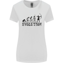 Evolution of an Archer Funny Archery Archer Womens Wider Cut T-Shirt White