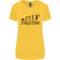 Evolution of an Archer Funny Archery Archer Womens Wider Cut T-Shirt Yellow