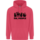 Ew People Cats Funny Childrens Kids Hoodie Heliconia