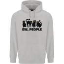 Ew People Cats Funny Childrens Kids Hoodie Sports Grey
