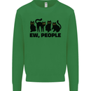 Ew People Cats Funny Kids Sweatshirt Jumper Irish Green