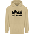 Ew People Cats Funny Mens 80% Cotton Hoodie Sand
