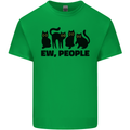 Ew People Cats Funny Mens Cotton T-Shirt Tee Top Irish Green