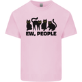 Ew People Cats Funny Mens Cotton T-Shirt Tee Top Light Pink