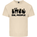 Ew People Cats Funny Mens Cotton T-Shirt Tee Top Natural