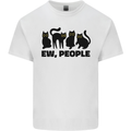 Ew People Cats Funny Mens Cotton T-Shirt Tee Top White