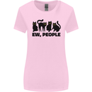 Ew People Cats Funny Womens Wider Cut T-Shirt Light Pink