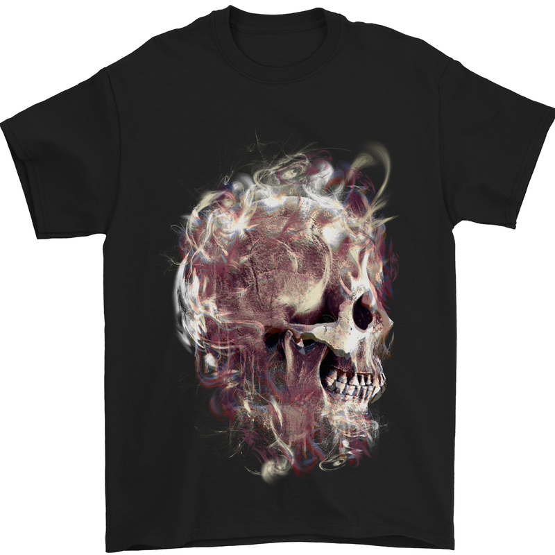 Exposure Skull Mens T-Shirt Cotton Gildan Black
