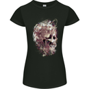 Exposure Skull Womens Petite Cut T-Shirt Black